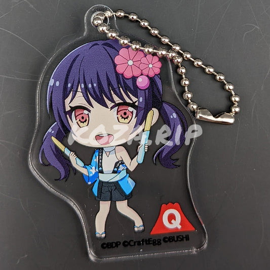 BanG Dream! × Fuji-Q 2022 - Acrylic Keychain - Tsukushi Futaba