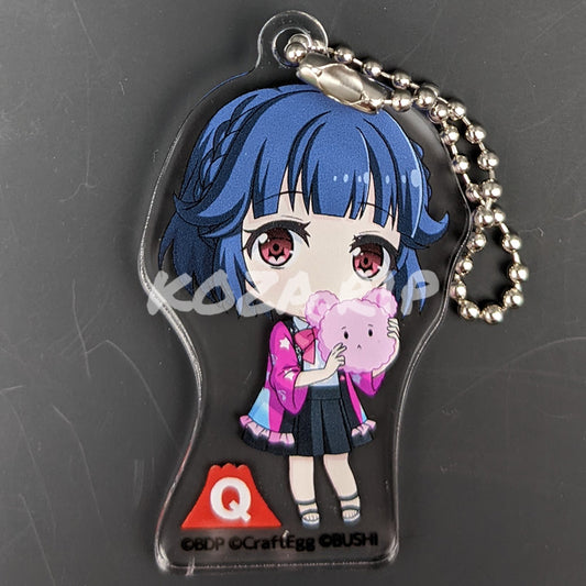 BanG Dream! × Fuji-Q 2022 - Acrylic Keychain - Rimi Ushigome