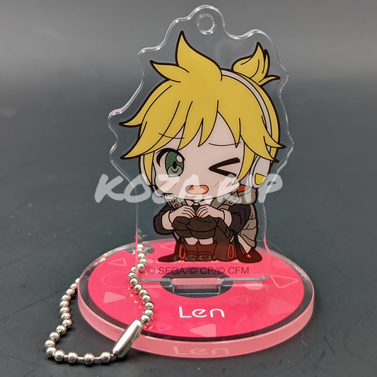 Project SEKAI x Vivimus - Acrylic Stand with Keychain - Len Kagamine (Vivid BAD SQUAD ver.)