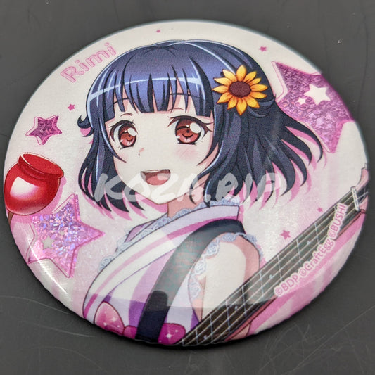 BanG Dream! - Hologram Can Badge - Rimi Ushigome ("A Rhythmic Beat: Fireworks Festival")