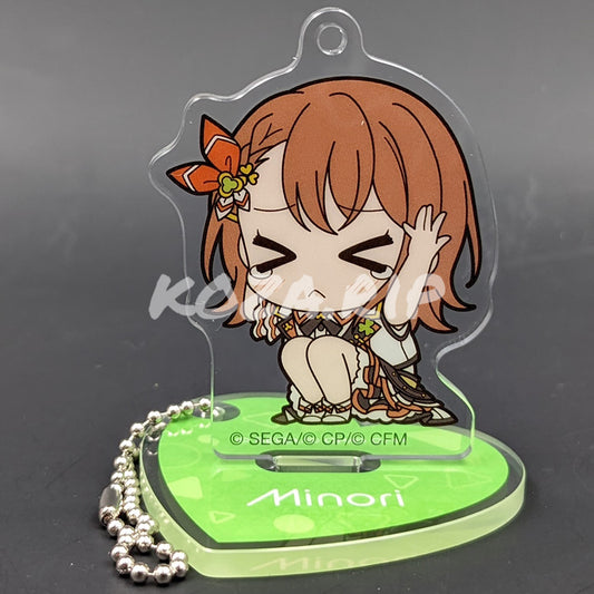 Project SEKAI x Vivimus - Acrylic Stand with Keychain - Minori Hanasato