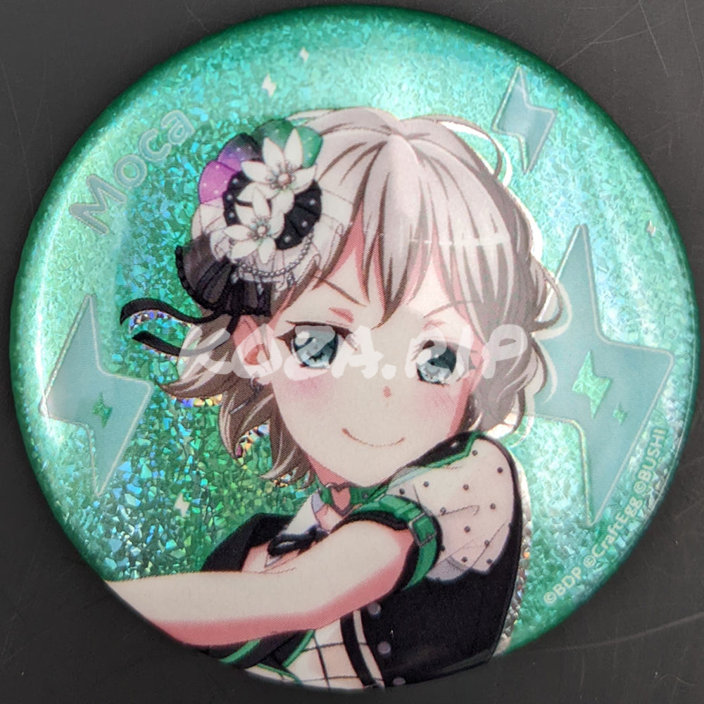 BanG Dream! - Hologram Can Badge - Moca Aoba ("Dormant Heat Scorching the Sky")