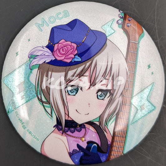BanG Dream! - Hologram Can Badge - Moca Aoba ("Azure, Shine Bright")