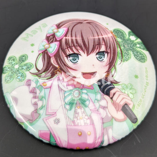 BanG Dream! - Hologram Can Badge - Maya Yamato ("Play Act! Challenge＊Audition")
