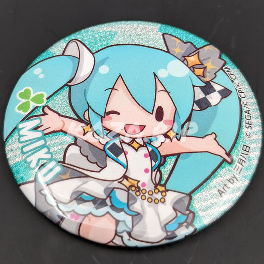 Project SEKAI - Capsule Can Badge - Miku Hatsune (MORE MORE JUMP! ver.)