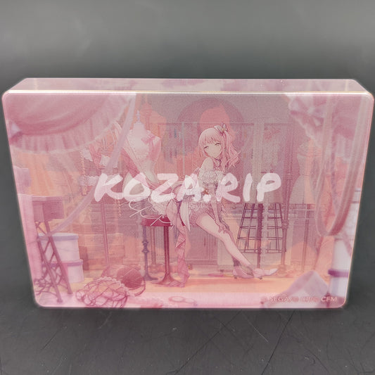 Project SEKAI - Acrylic Block - Mizuki Akiyama ("Secret Distance" Trained ver.)