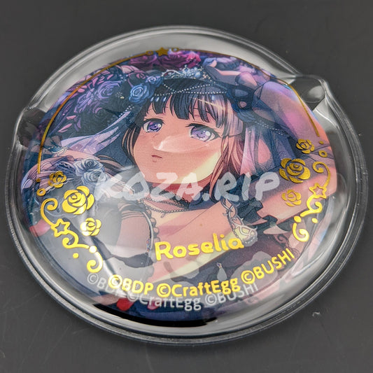 BanG Dream! - Capsule Can Badge with Cover - Rinko Shirokane