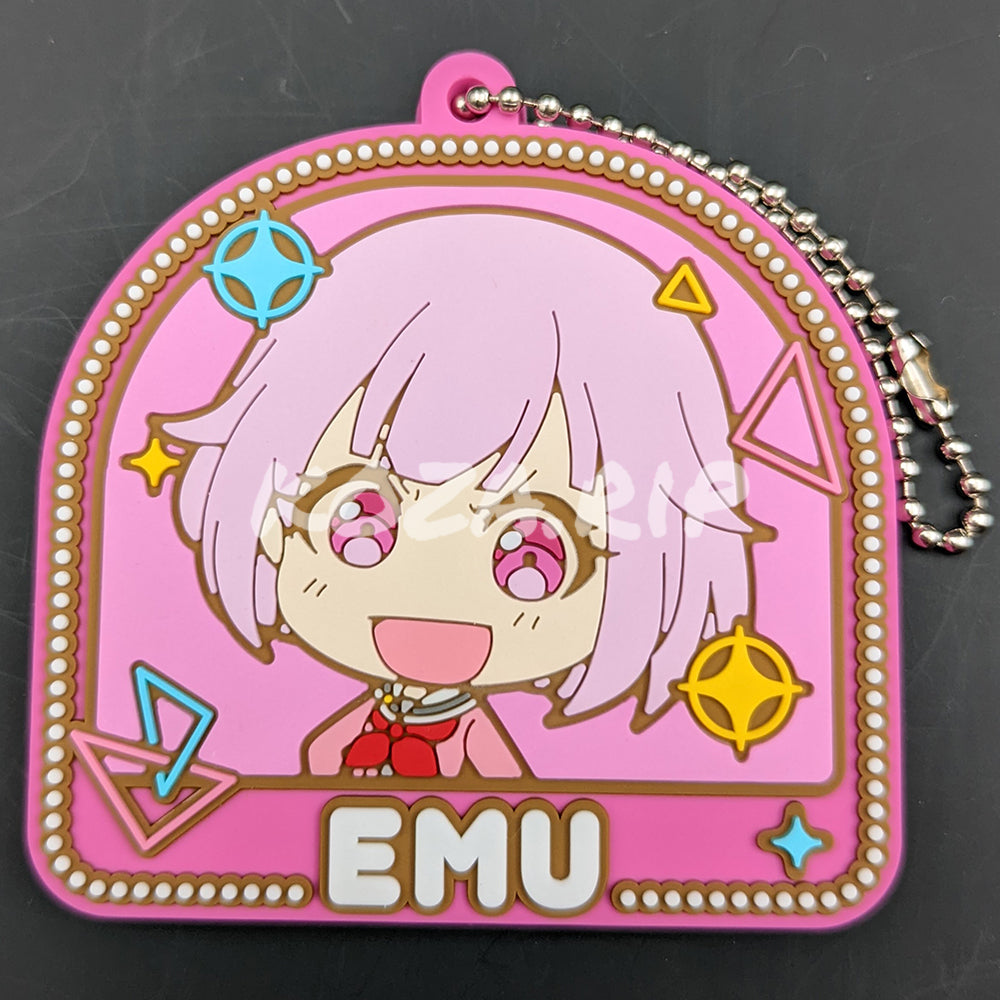 Project SEKAI - Rubber Keychain - Emu Otori