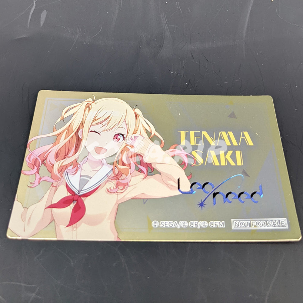 Project SEKAI - Animate 2nd Anniversary Fair - Metallic Card - Saki Tenma