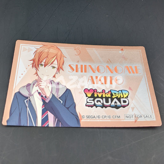 Project SEKAI - Animate 2nd Anniversary Fair - Metallic Card - Akito Shinonome