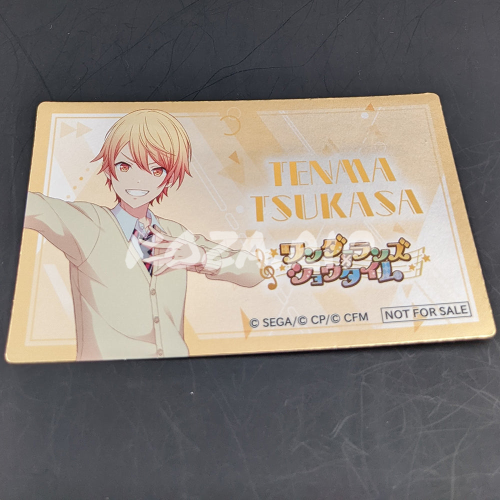Project SEKAI - Animate 2nd Anniversary Fair - Metallic Card - Tsukasa Tenma