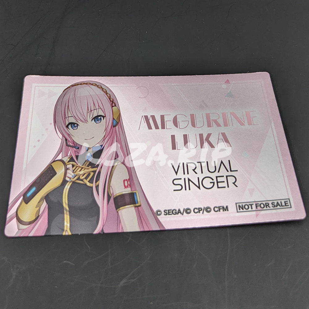 Project SEKAI - Animate 2nd Anniversary Fair - Metallic Card - Luka Megurine