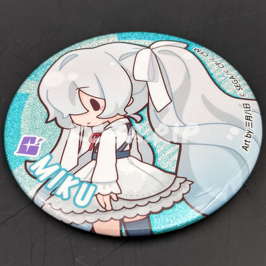 Project SEKAI - Capsule Can Badge - Miku Hatsune (Nightcord at 25:00 ver.)