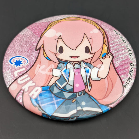 Project SEKAI - Capsule Can Badge - Luka Megurine (Leo/need ver.)