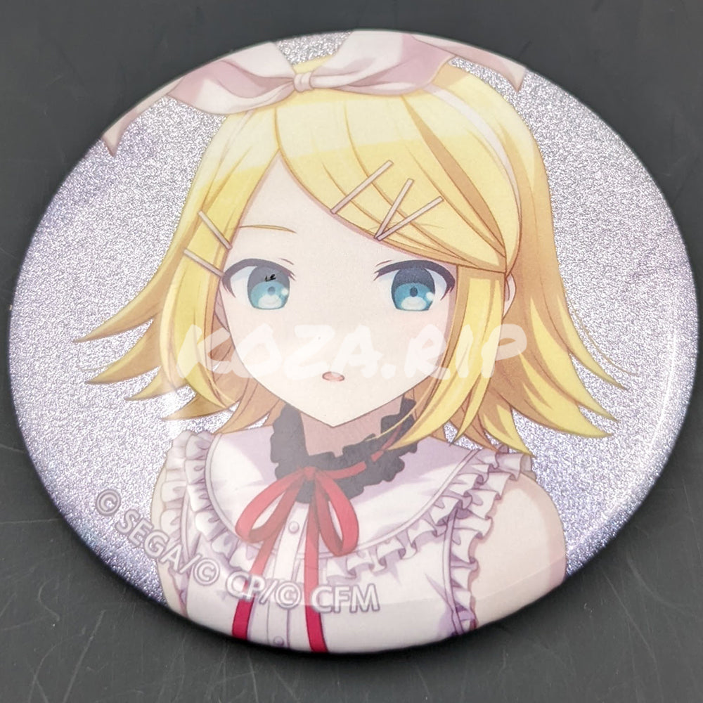 Project SEKAI - Glitter Can Badge - Rin Kagamine [Nightcord at 25:00 ver.] ("Mirage of Light")