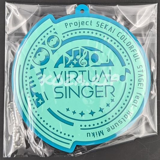 Project SEKAI - Sega Lucky Lottery Vol. 1 - Rubber Keychain - VIRTUAL SINGER