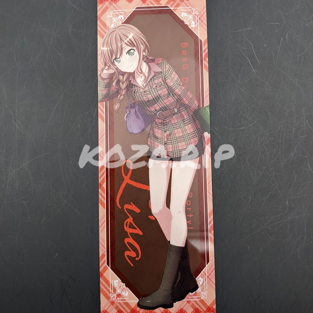 BanG Dream! - Autumn 2022 Bookmark - Lisa Imai