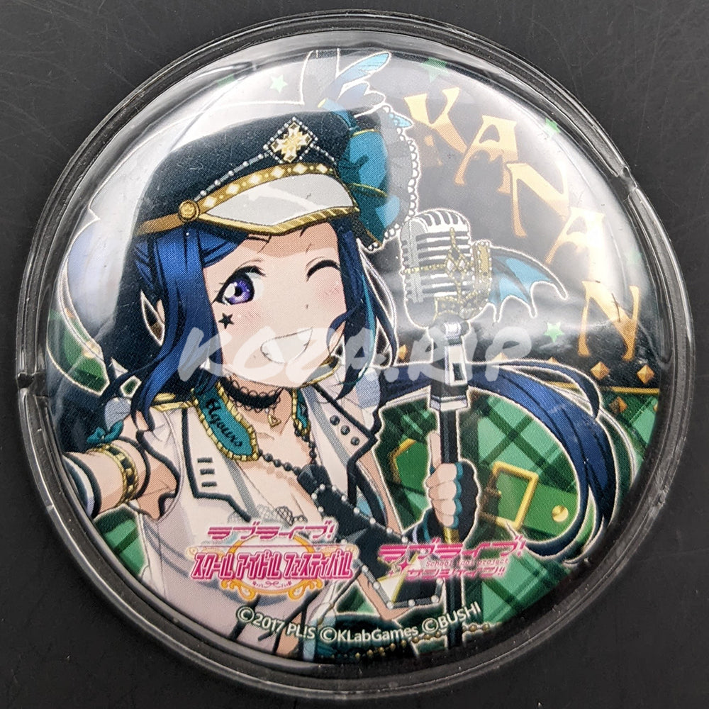 Love Live! - Can Badge - Kanan Matsuura