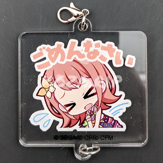 Project SEKAI - Stamp Acrylic Charm - Minori Hanasato ("I'm really sorry")