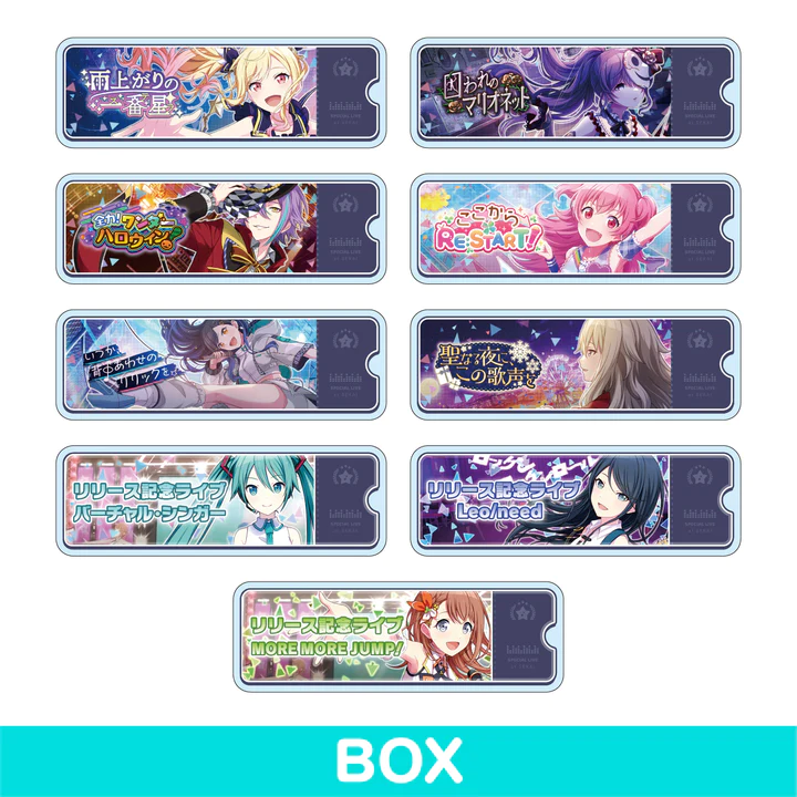 Project SEKAI - Acrylic Badge - Airi Momoi "Time to RE:START!" After Show Banner