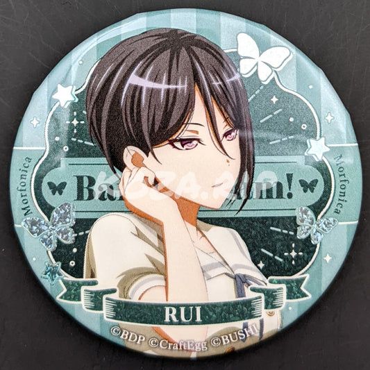 BanG Dream! Morfonication - Can Badge - Rui Yashio (Hologram ver.)