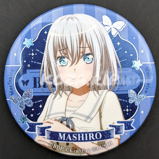 BanG Dream! Morfonication - Can Badge - Mashiro Kurata (Hologram ver.)