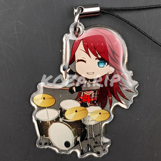 BanG Dream! - Chibi Enamel Keychain - Tomoe Udagawa ("Scarlet Soul")