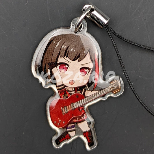 BanG Dream! - Chibi Enamel Keychain - Ran Mitake ("Scarlet Soul")