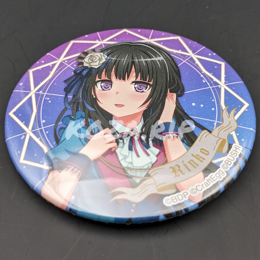 BanG Dream! 10th☆LIVE - Can Badge - ‎Rinko Shirokane