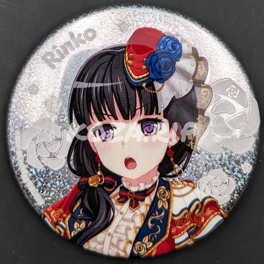 BanG Dream! - Hologram Can Badge - Rinko Shirokane ("Noble Rose - Bearing Flowers -")