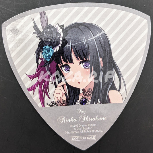 BanG Dream! - CD Extra Sticker - "BLACK SHOUT" - Rinko Shirokane