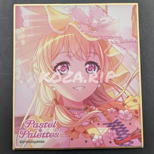 BanG Dream! - Mini Shikishi - Chisato Shirasagi ("A Tale of the Pure-Hearted Samurai＊Idol")