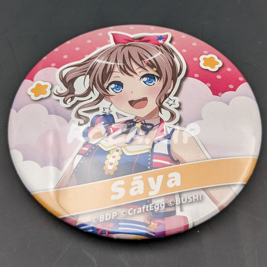 BanG Dream! 10th☆LIVE - Can Badge - Saya Yamabuki