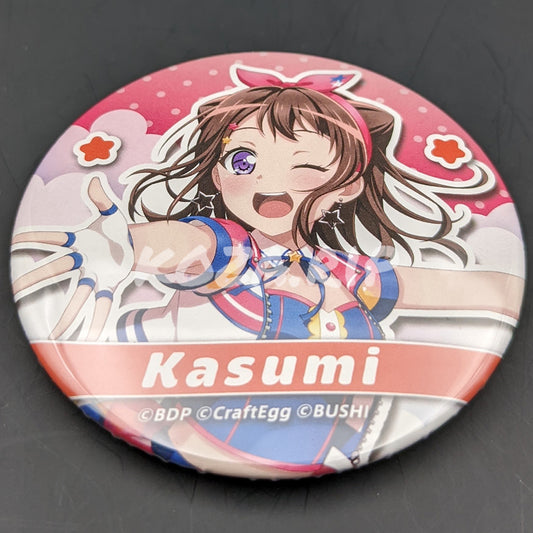 BanG Dream! 10th☆LIVE - Can Badge - Kasumi Toyama