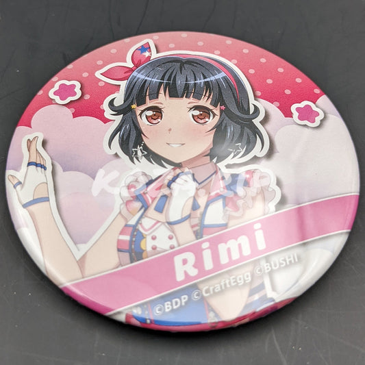 BanG Dream! 10th☆LIVE - Can Badge - Rimi Ushigome