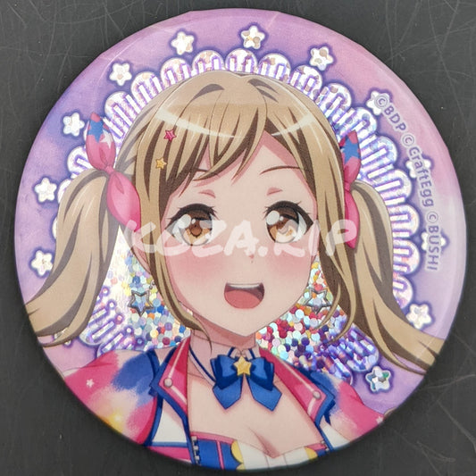 BanG Dream! 10th☆LIVE - Can Badge - Arisa Ichigaya (Glitter ver.)