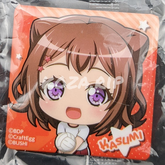 BanG Dream! - Capsule Square Can Badge - Kasumi Toyama (School ver.)