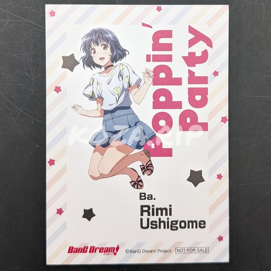 BanG Dream! - CD Extra Trading Card - "Time Lapse" - Rimi Ushigome